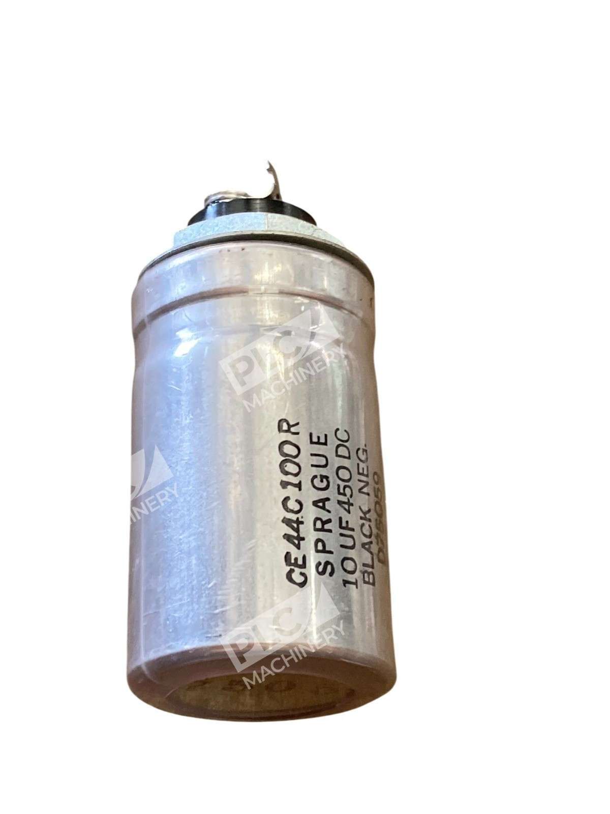 Sprague CE44C100R 10µF 450V Aluminum Electrolytic Capacitor D75059 Vintage - Image 3