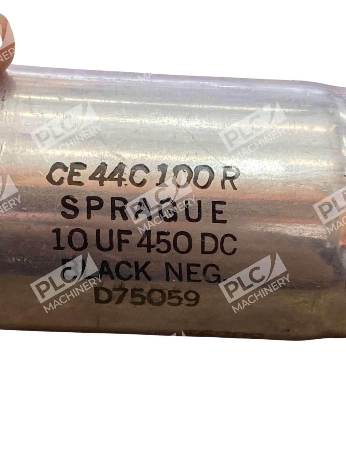 Sprague CE44C100R 10µF 450V Aluminum Electrolytic Capacitor D75059 Vintage - Image 7