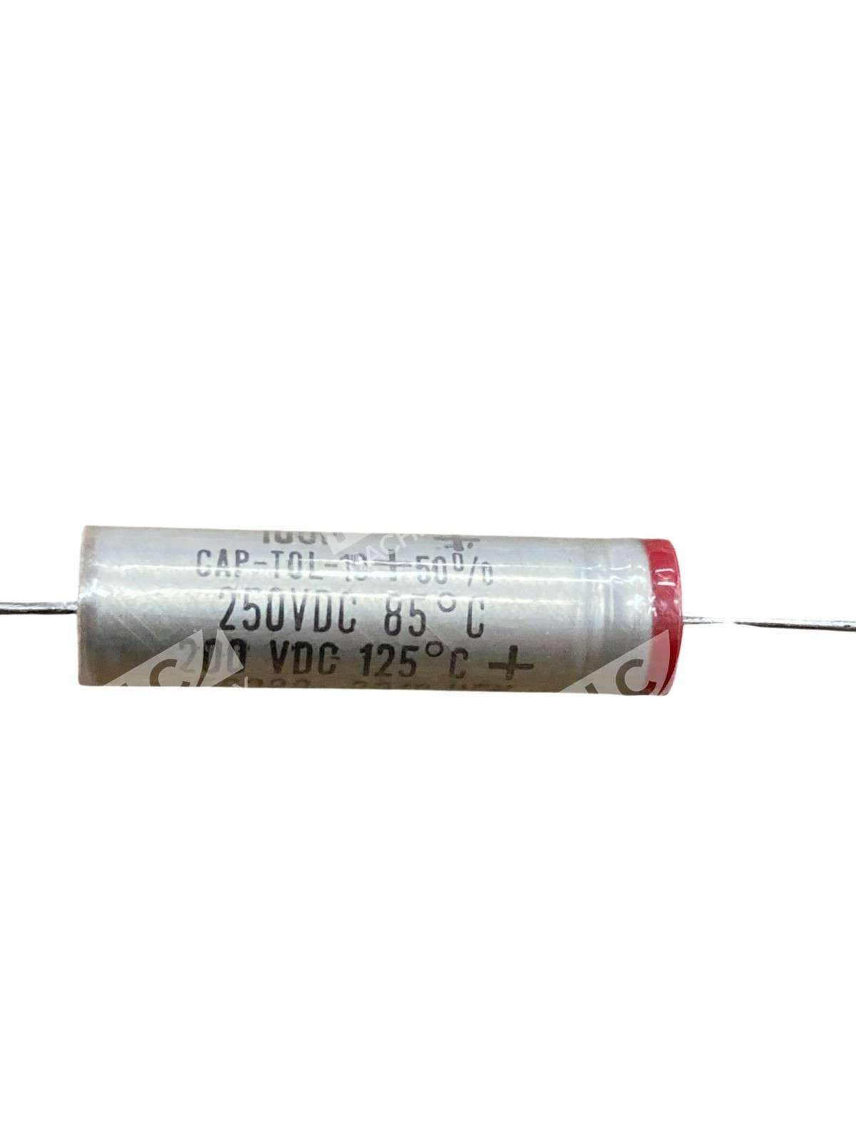 MIL-SPEC M39018/01-0771 10µF 250V Axial Aluminum Electrolytic Capacitor - Image 9