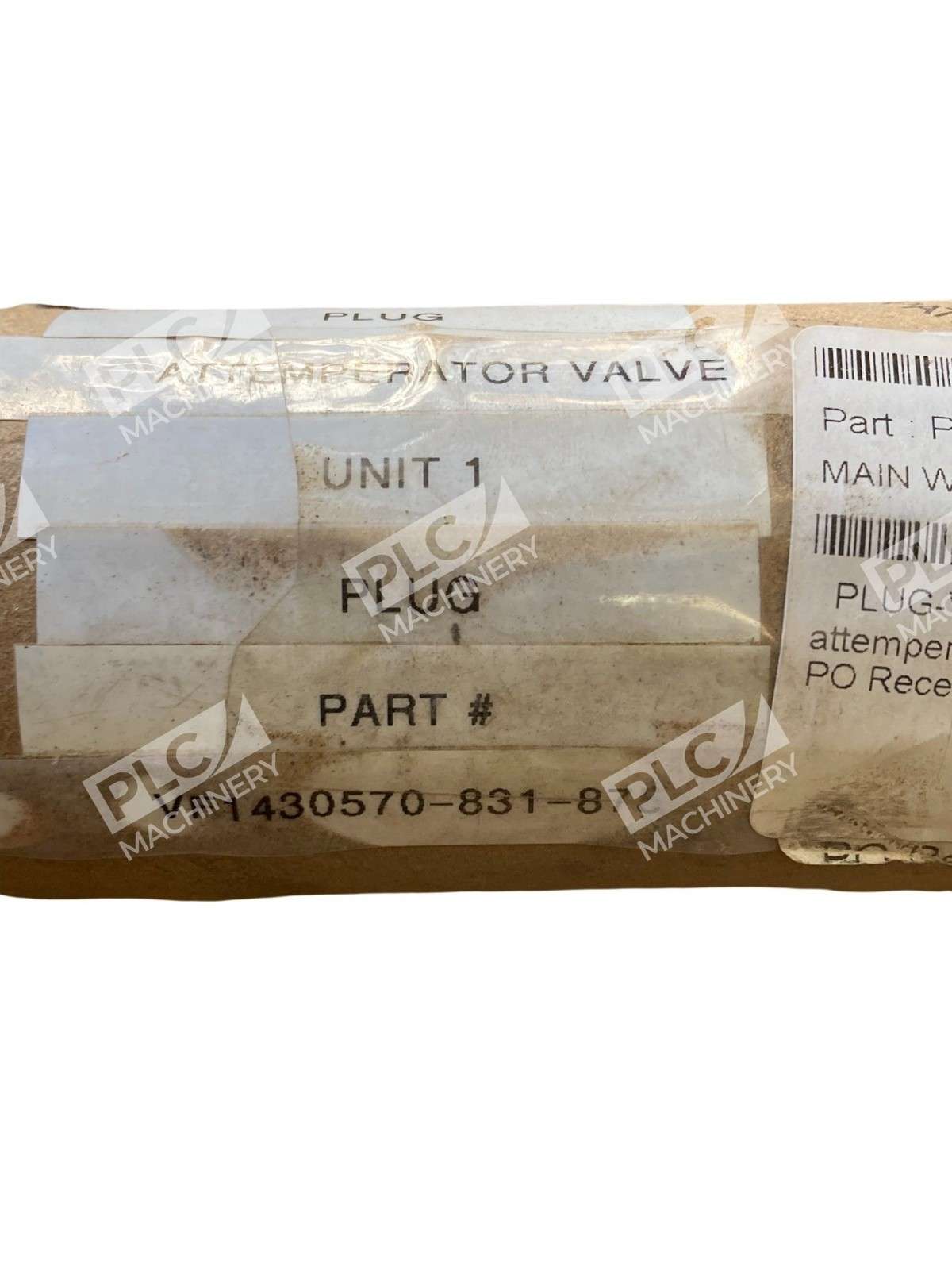 Attemperator Valve Plug VF1430570-831-875 Industrial Steam Valve 1-1/2'' - Image 8