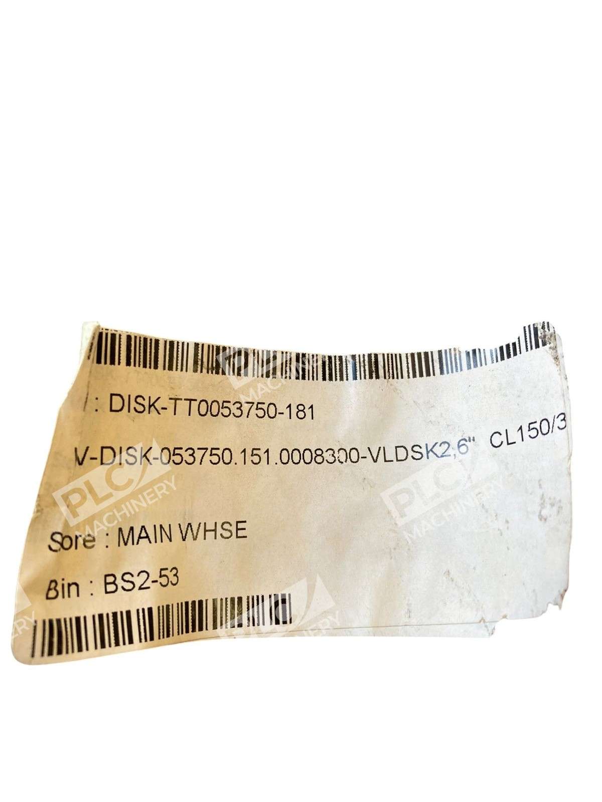 1840/05 Industrial Machine Disk Steel Component TT0053750-181 - Image 11