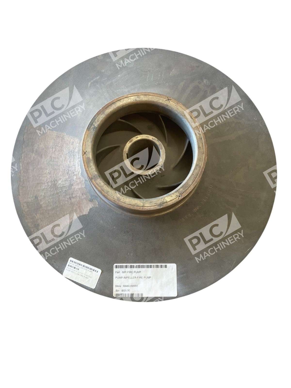444R331 Fire Pump Impeller Centrifugal Pump Replacement Part Bronze - Image 3