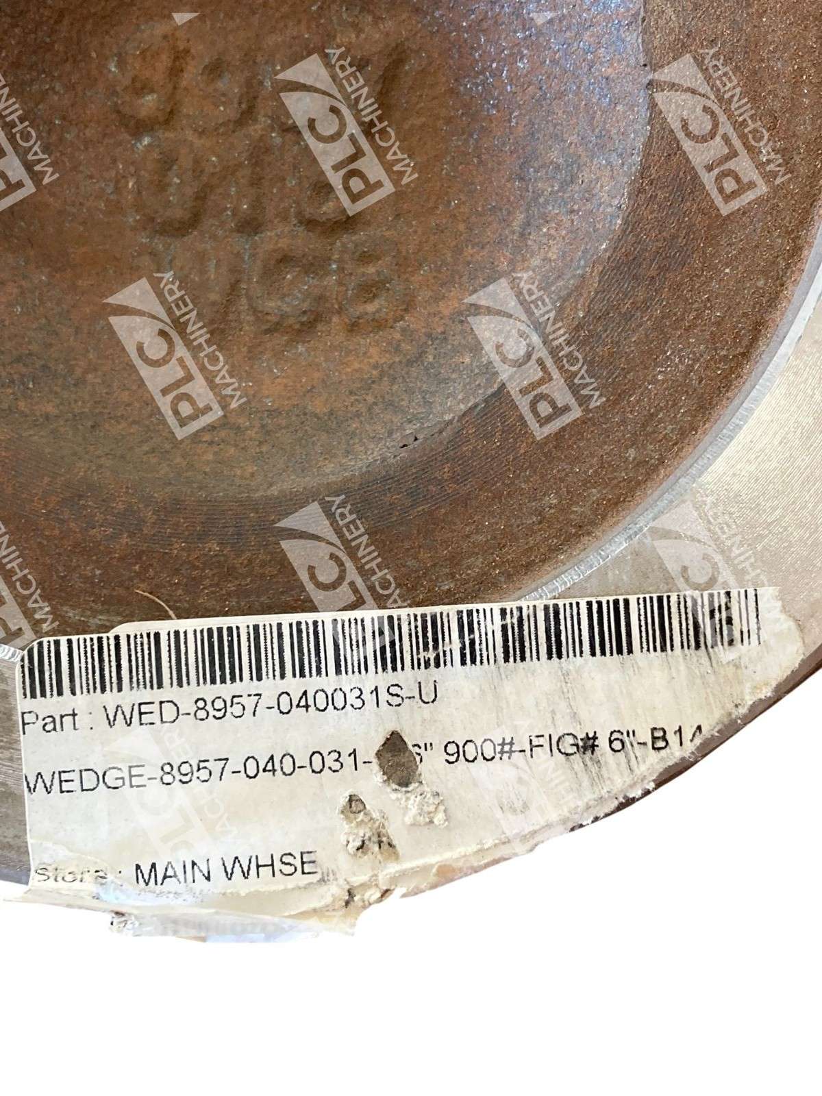 Gate Valve Flexible Wedge 8957-040031S-U Class 900 6" Valve Disc 25LBS - Image 9