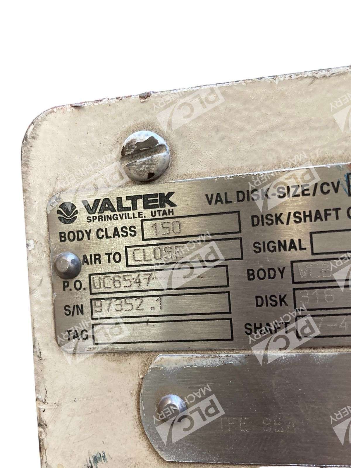50LBS - Flowserve - Valdisk 3" Butterfly Valve Pneumatic Actuator - Image 7