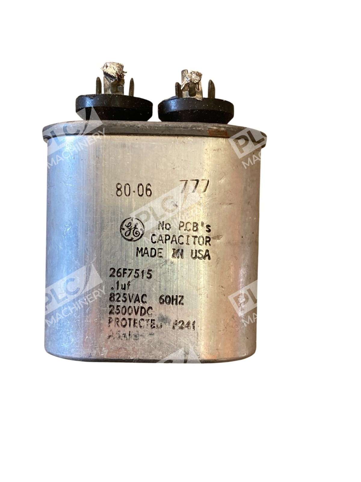 GE 26F7515 Capacitor 1µF 825VAC High Voltage Dielektrol 26F Series - Image 3