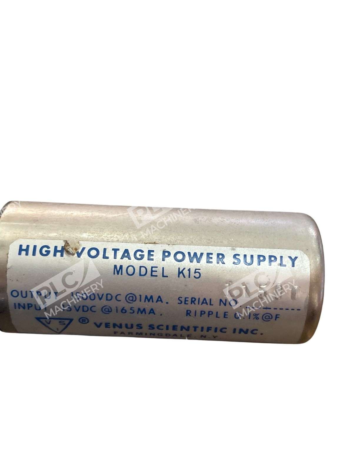Venus Scientific K15 High Voltage Power Supply 1500VDC 1mA 115VAC - Image 5