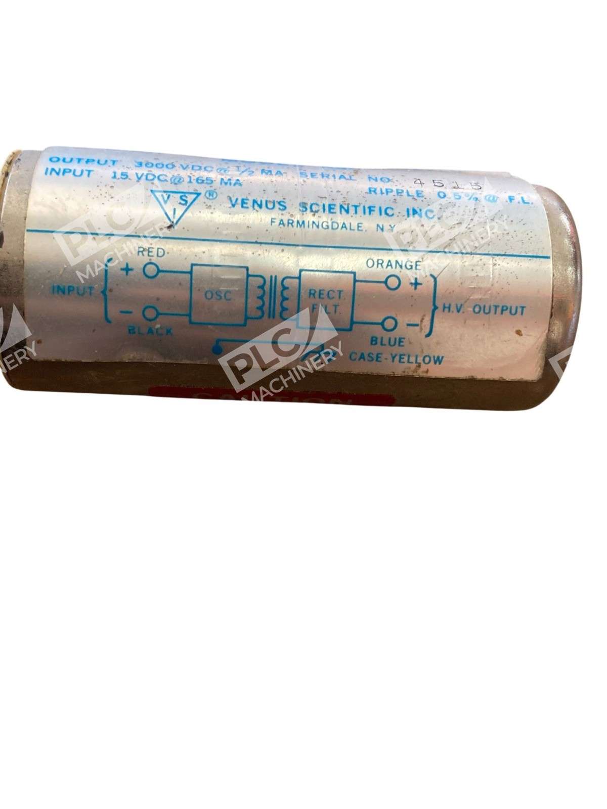Sangamo K30 High Voltage Power Supply 3kV DC 5mA 115VAC Vintage - Image 8