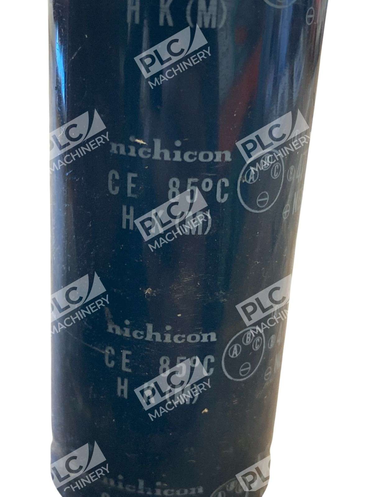 Nichicon 8950 Snap-In Aluminum Electrolytic Capacitor Neg Black Blank 470µF 450V - Image 6