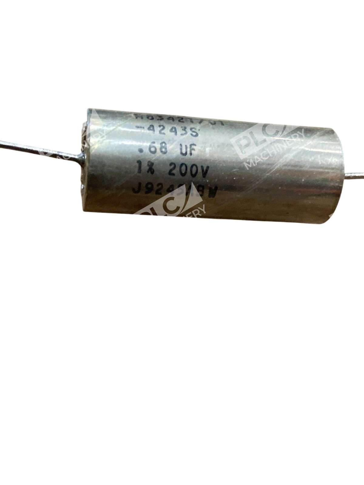CRC M83421/01-4243S MIL-SPEC Film Capacitor Hermetic Axial Lead .68uF 200V 1% - Image 7
