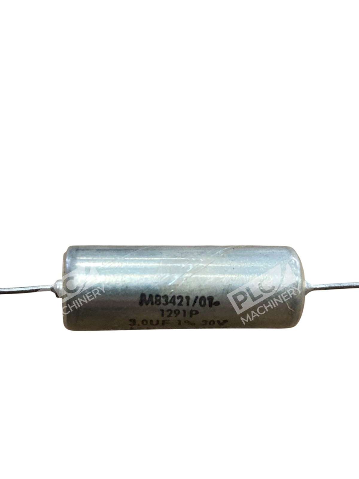 M83421/01-1291P Military Spec Metallized Film Capacitor Axial Hermetic 3µF 30V - Image 4