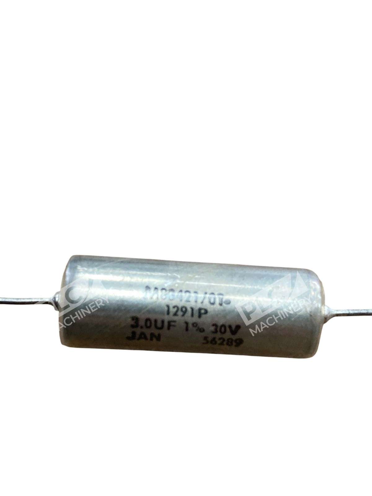 M83421/01-1291P Military Spec Metallized Film Capacitor Axial Hermetic 3µF 30V - Image 5
