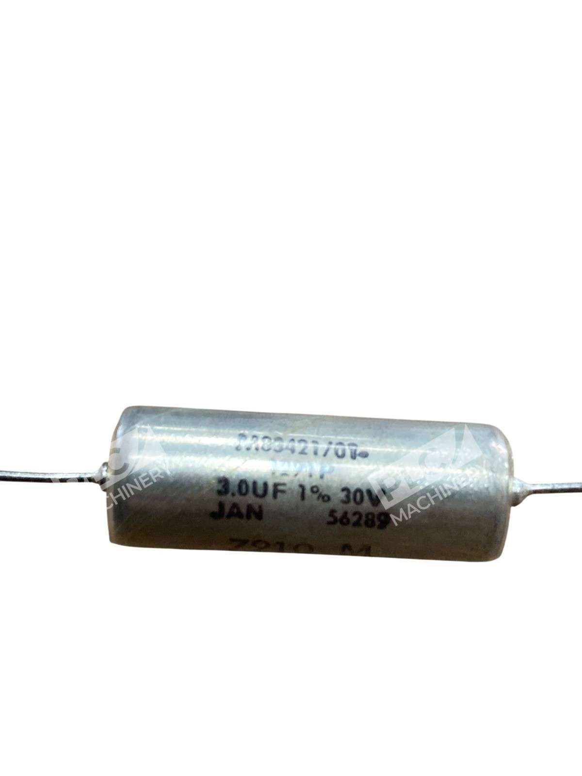 M83421/01-1291P Military Spec Metallized Film Capacitor Axial Hermetic 3µF 30V - Image 6