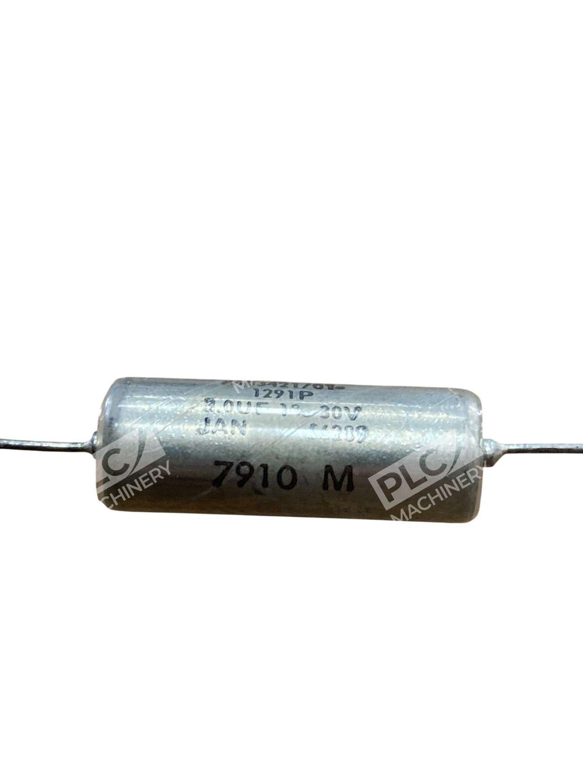 M83421/01-1291P Military Spec Metallized Film Capacitor Axial Hermetic 3µF 30V - Image 7