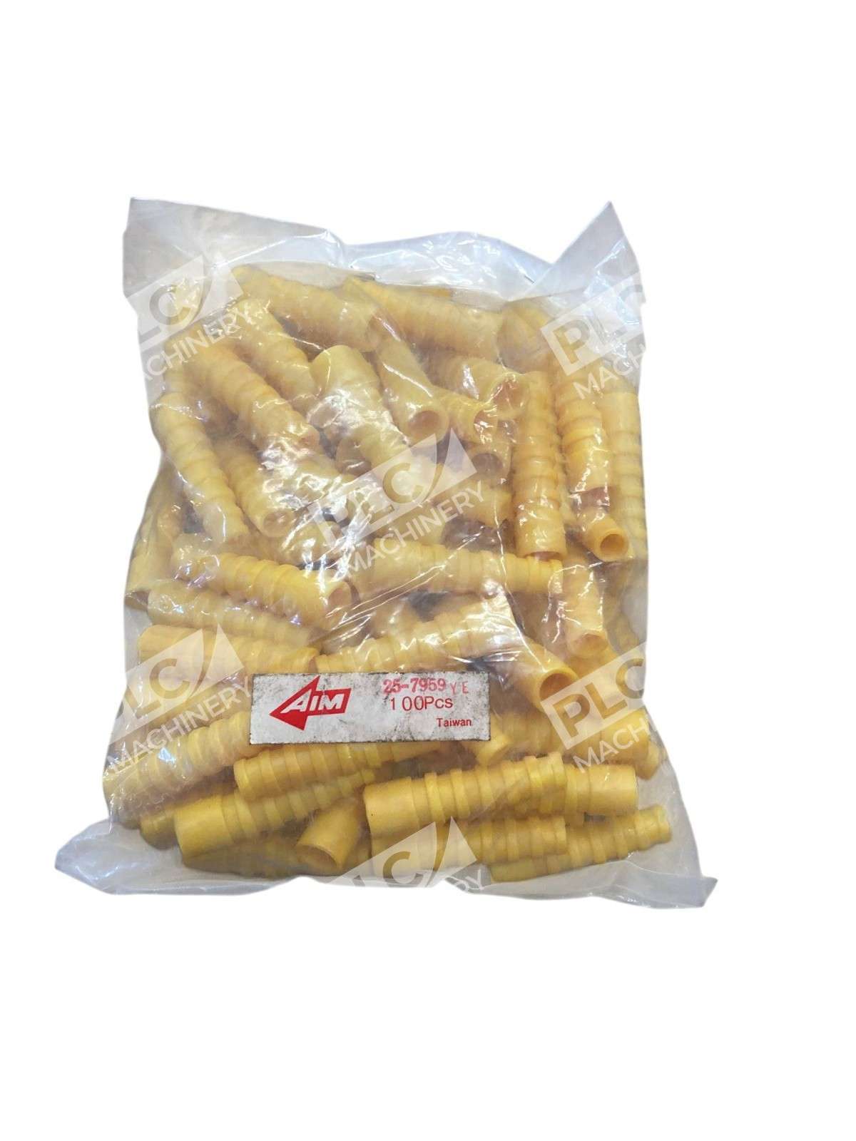 AIM 25-7959YE - AIM 25-7959YE Yellow BNC Connector Boots Hoods Cinch Pack of