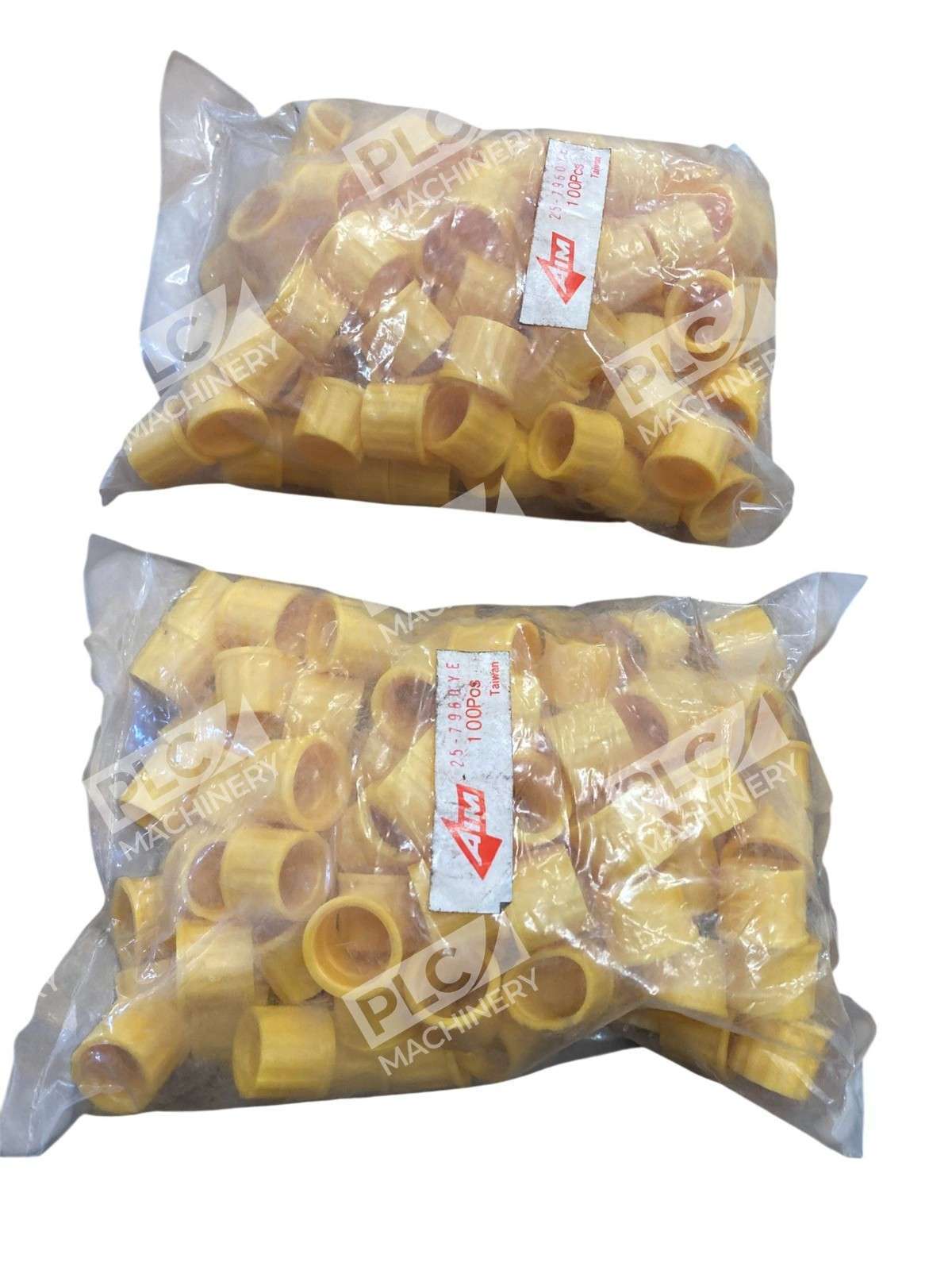 AIM Yellow BNC Connector Boots 25-7960YE Cable Hoods Cinch Pack of 100pcs - Image 5