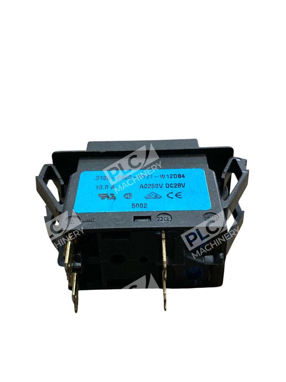 E-T-A 3120-F323-P7T1-W12DB4 10A 2-Pole Thermal Breaker w/Rocker Switch - Image 2