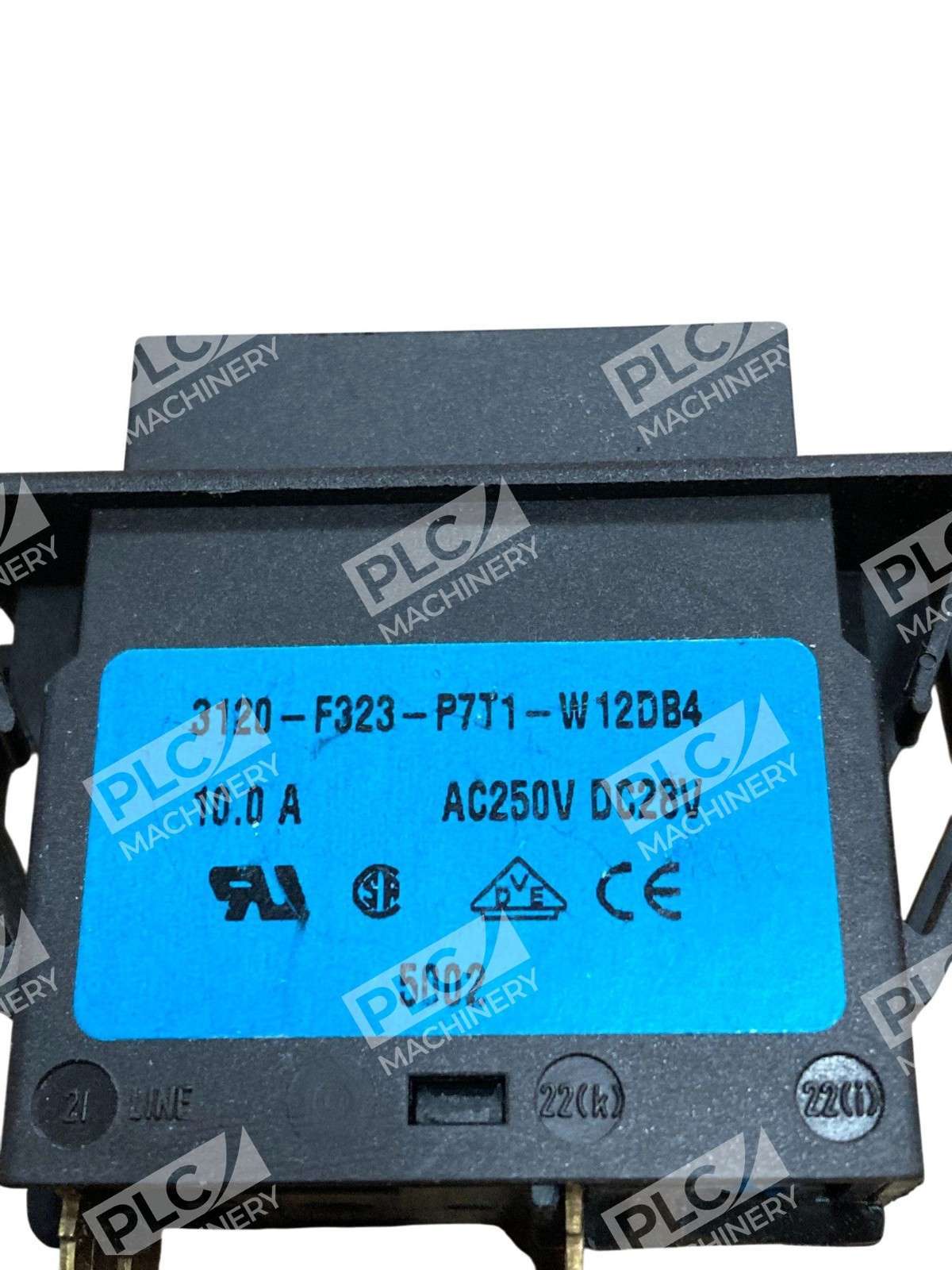 E-T-A 3120-F323-P7T1-W12DB4 10A 2-Pole Thermal Breaker w/Rocker Switch - Image 7