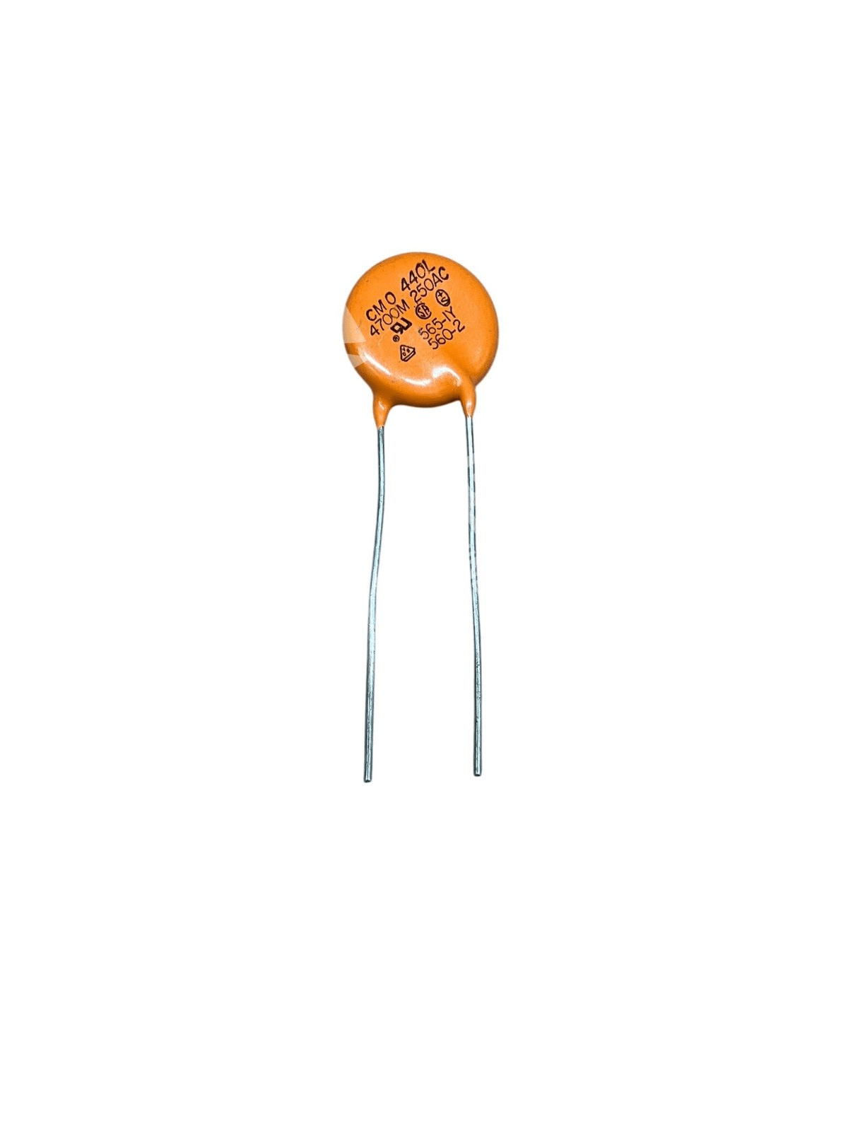 Cera-Mite 440L 4700pF 250VAC Safety Capacitor 4700M Ceramic Disc Lots of 50 - Image 2