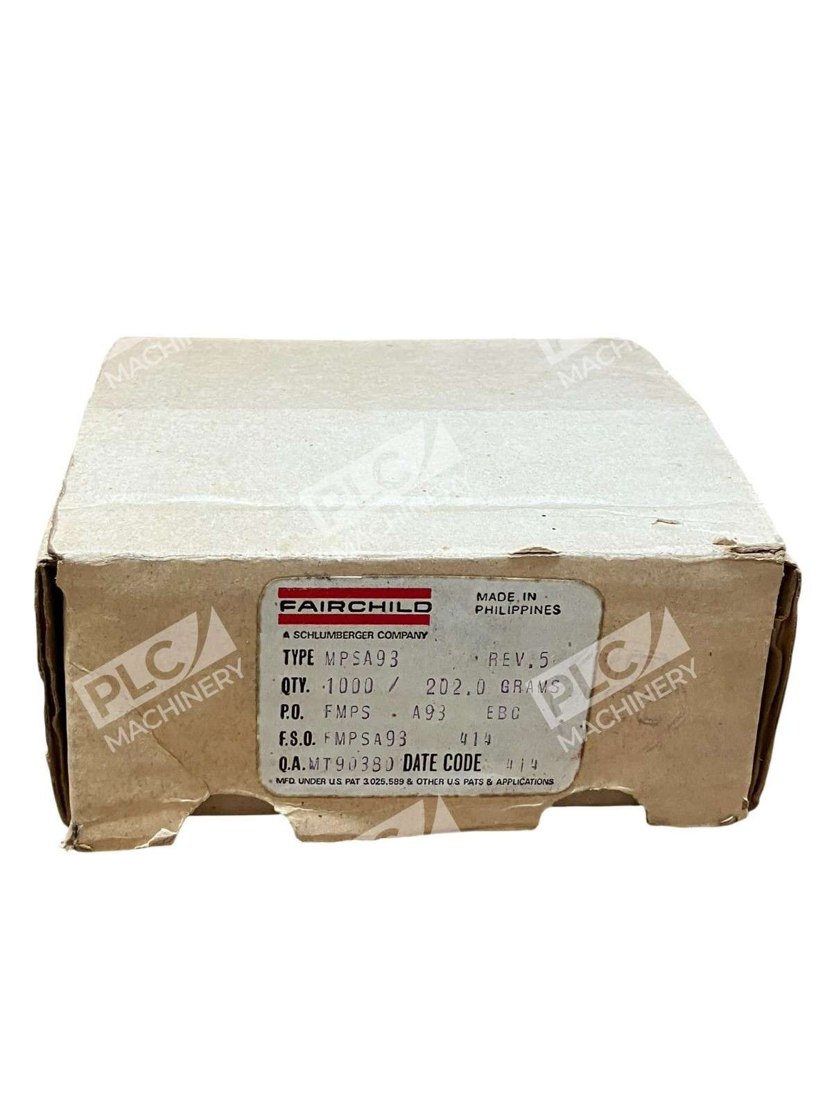 Fairchild MPSA93 - Fairchild MPSA93 PNP High Voltage Transistor TO-92 200V 500m