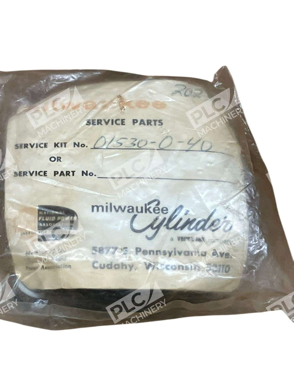 Milwaukee Cylinder 01530-0-40 Hydraulic Pump Seal / Rebuild Kit - Image 5
