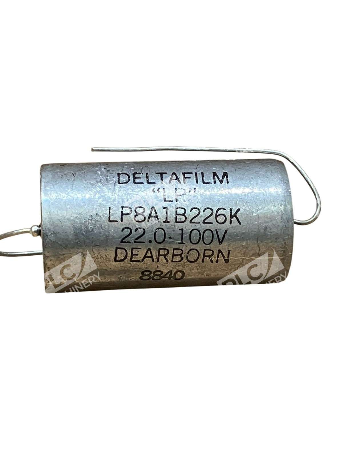 Dearborn Deltafilm LP8A1B226K 22µF 100V Axial Metal Film Capacitor Vintage Audio - Image 2