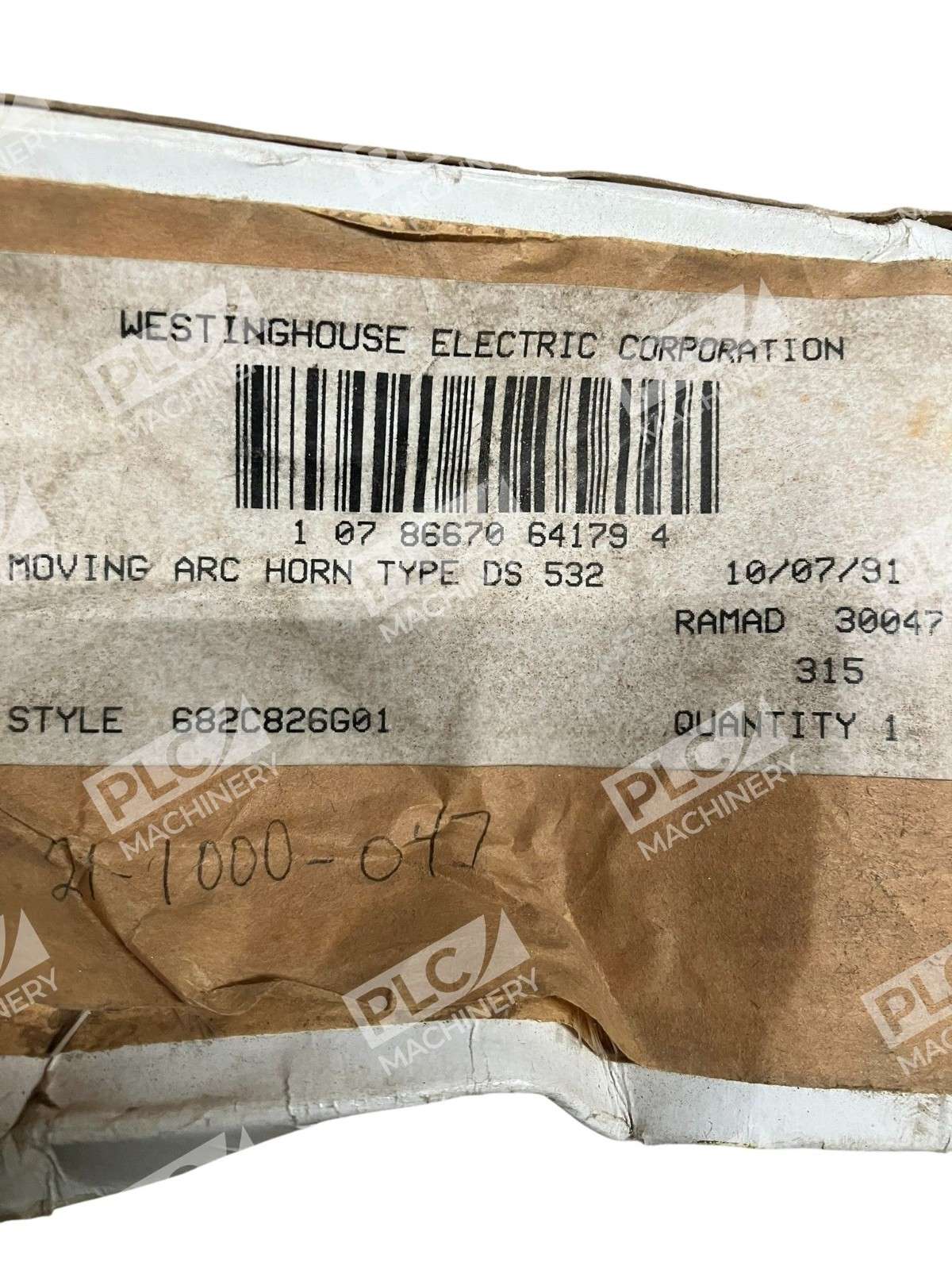 Westinghouse DS 532 Moving Arc Horn Style Heavy Duty Mounting Bracket 682C826G01 - Image 2