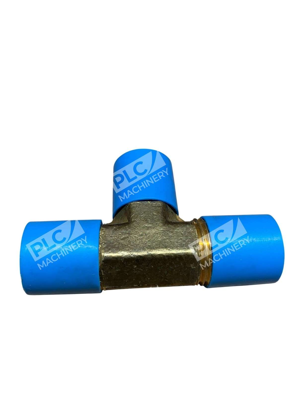 Unbranded nan - Niagara 201 Brass T-Fitting Connector with Blue Caps Hydraul