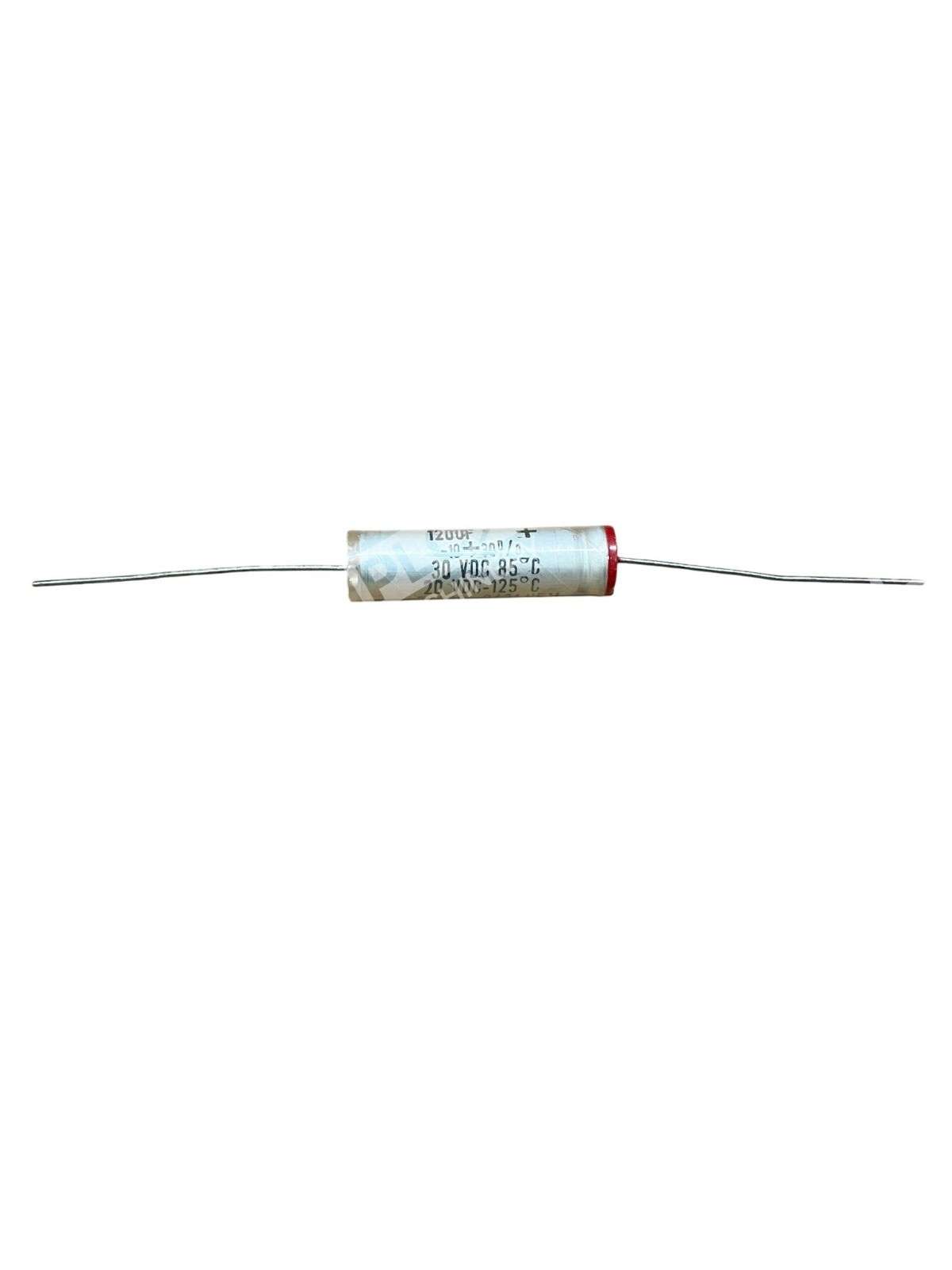 Unbranded M39018/01-1026M - MIL-SPEC M39018/01-1026M Aluminum Electrolytic Capacitor 120