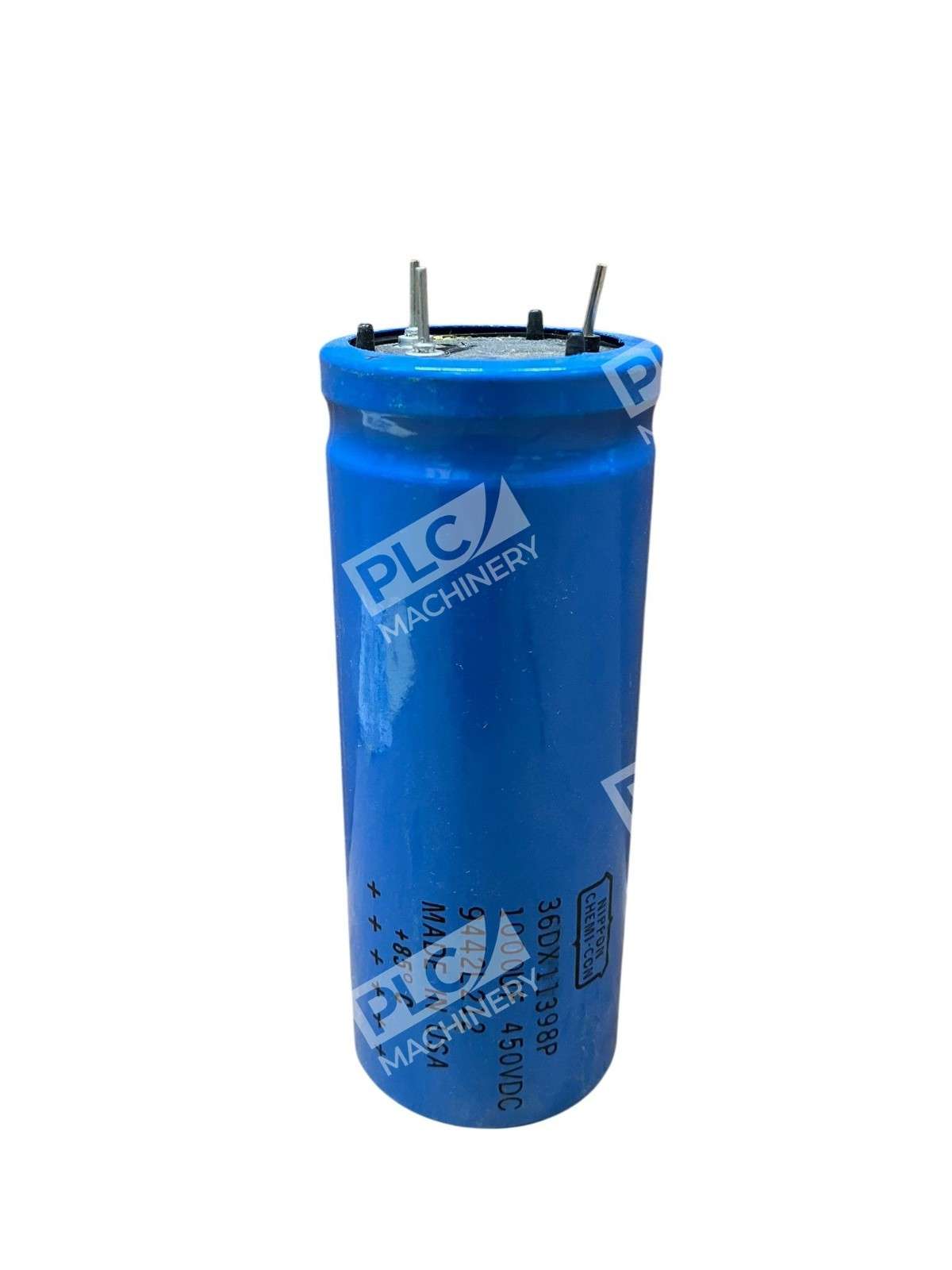 Nippon Chemi-Con 36DX11398P 1000µF 450V Aluminum Electrolytic Capacitor 85°C - Image 2