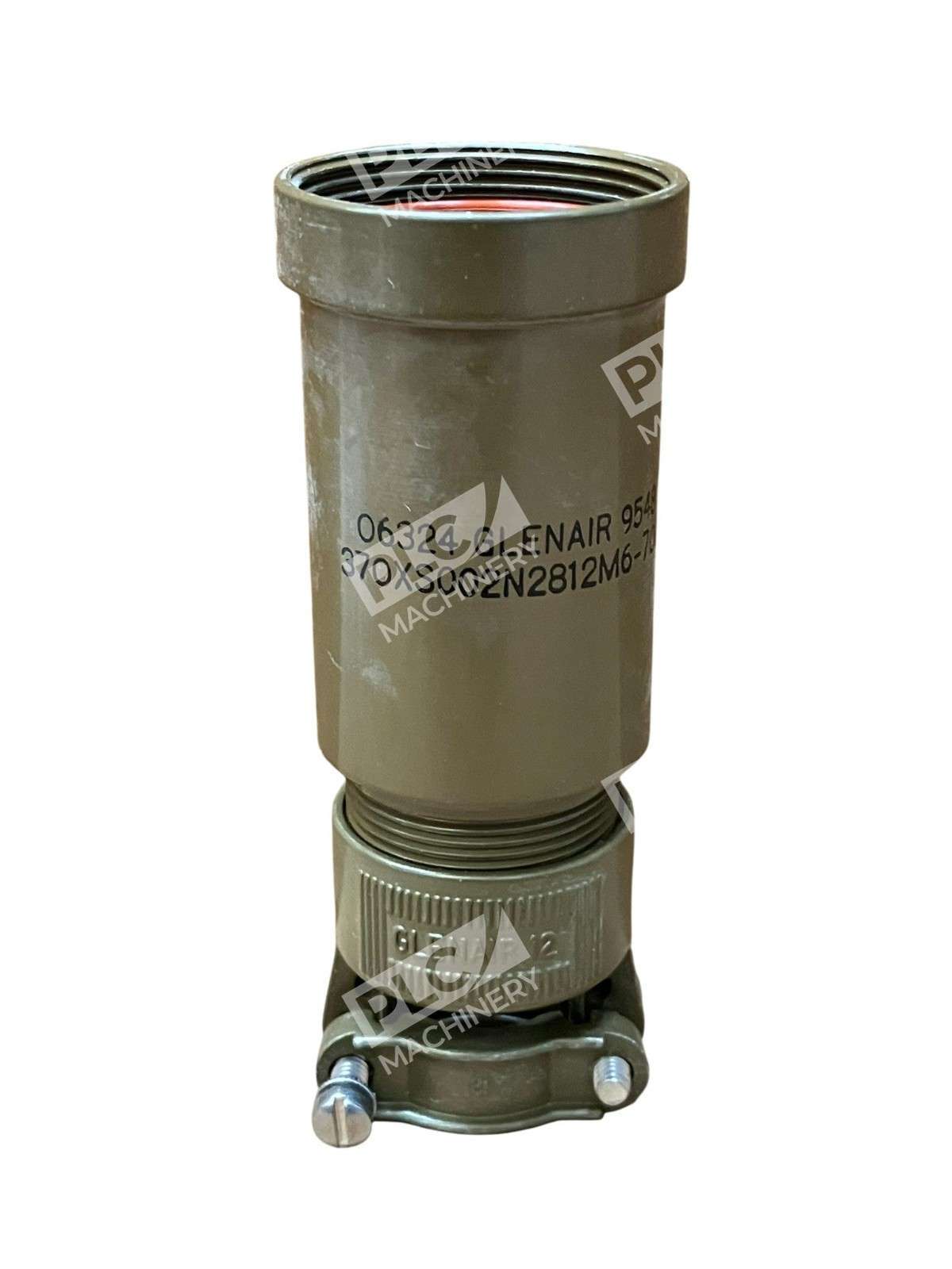 Glenair 370XS002N2812M6-700P Backshell w/ Clamp Circular Connector 06324/9548 - Image 4