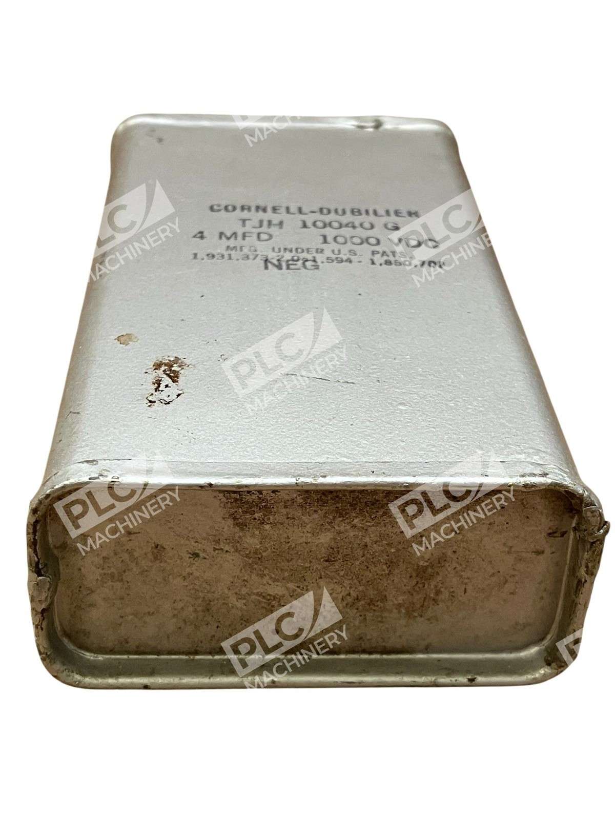 Cornell-Dubilier TJH10040G Hermetically Sealed PIO Capacitor 4µF 1000V - Image 3