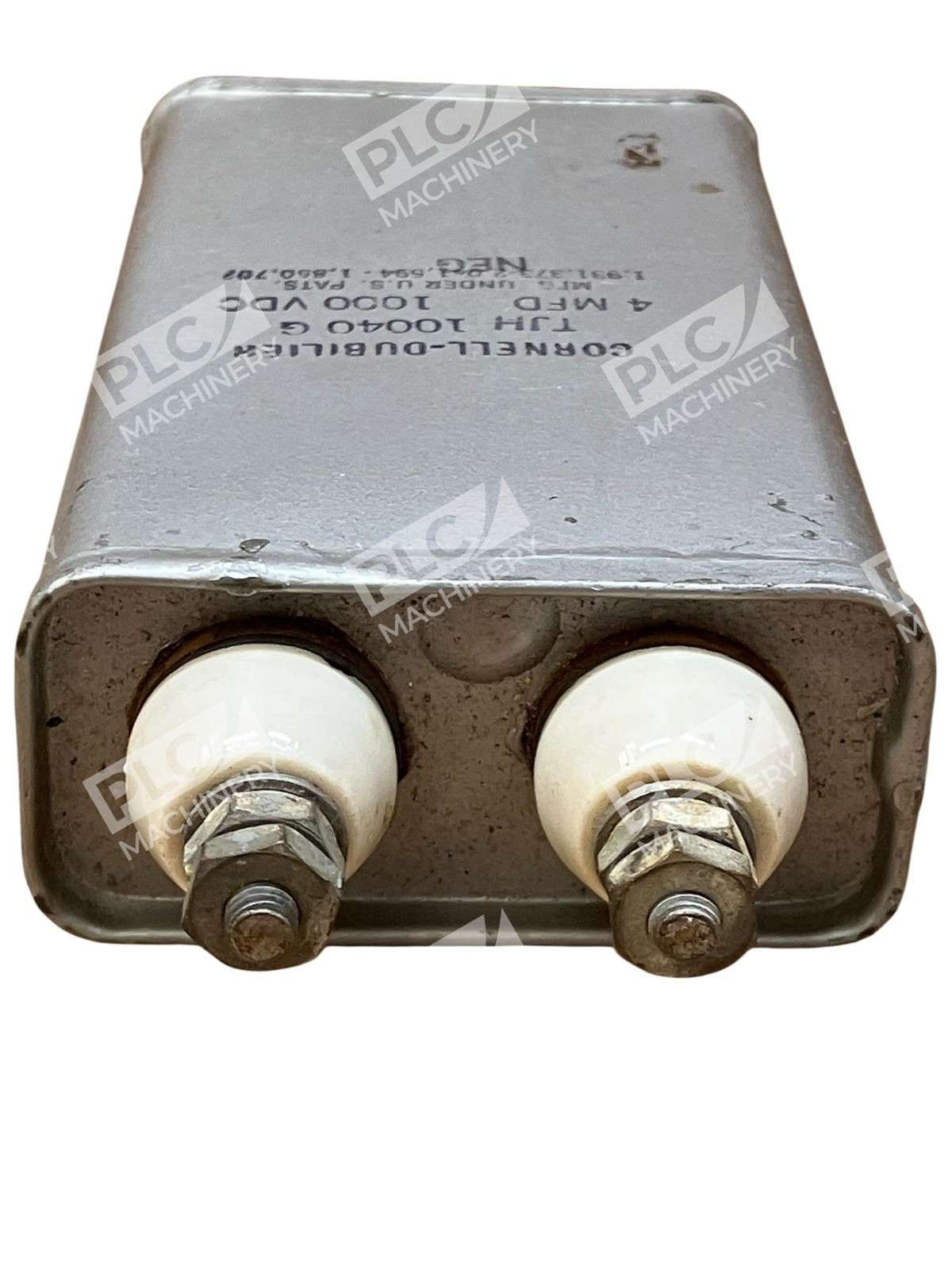 Cornell-Dubilier TJH10040G Hermetically Sealed PIO Capacitor 4µF 1000V - Image 5