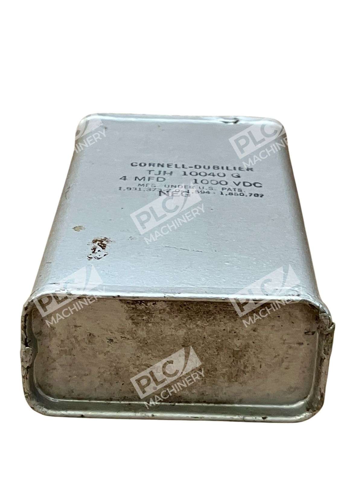 Cornell-Dubilier TJH10040G Hermetically Sealed PIO Capacitor 4µF 1000V - Image 6