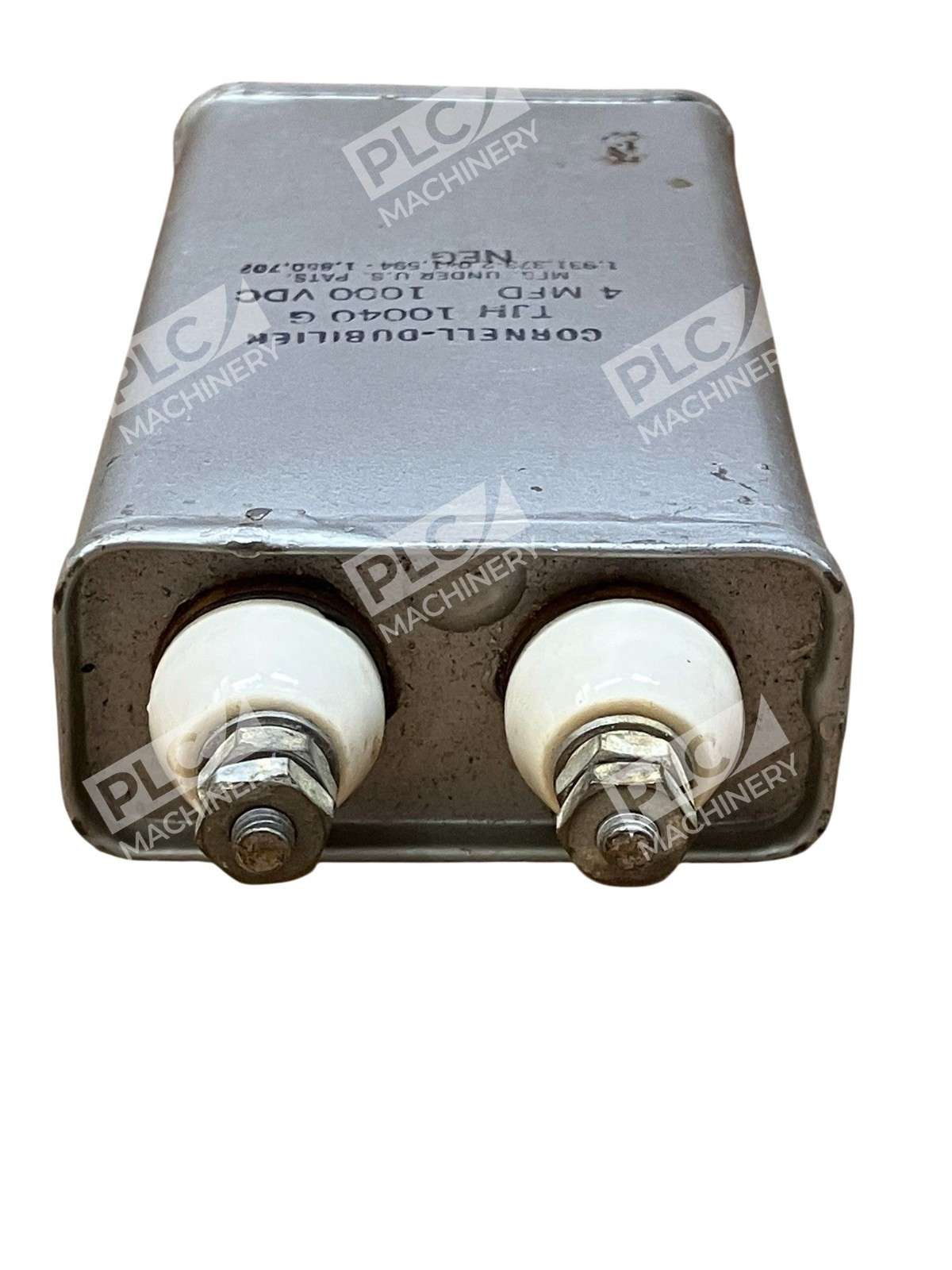 Cornell-Dubilier TJH10040G Hermetically Sealed PIO Capacitor 4µF 1000V - Image 8