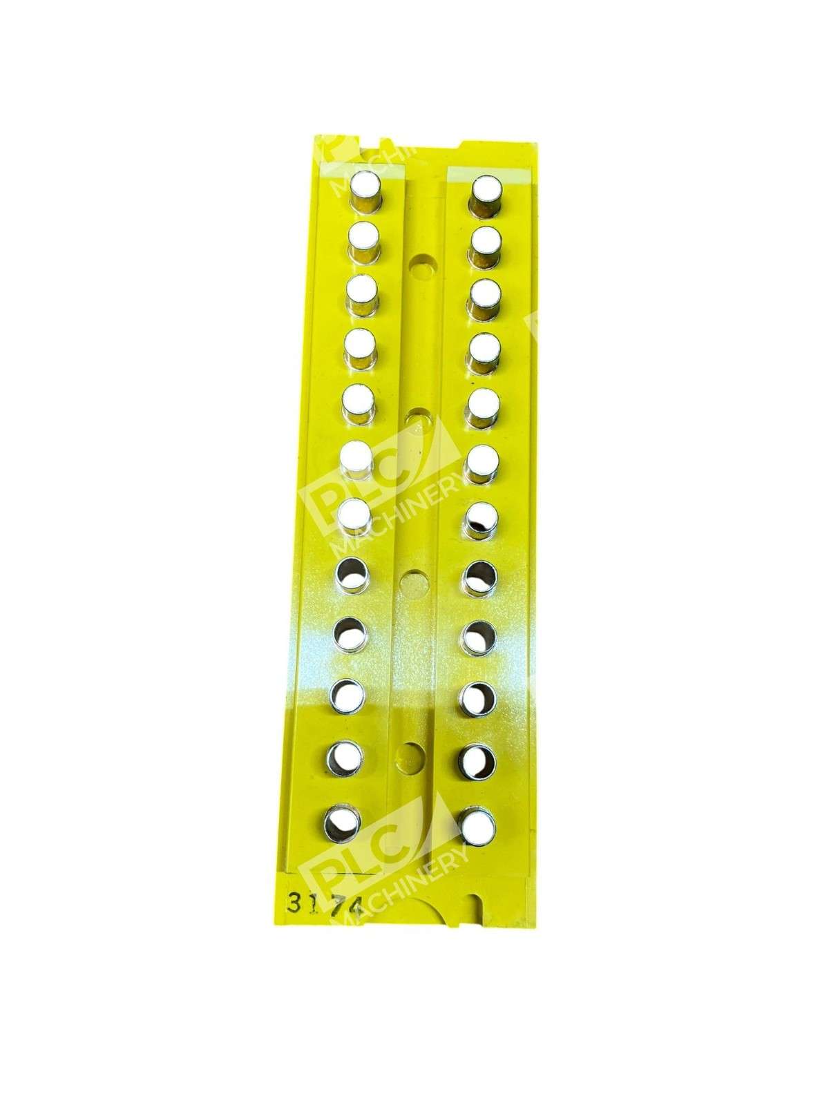 Unbranded 3174 - 3174 24 Pole Yellow Terminal Block