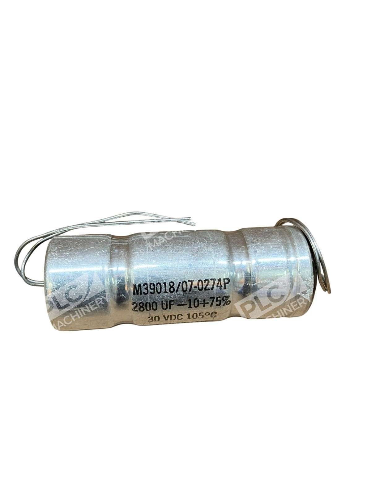 Unbranded M39018/07-0274P - M39018/07-0274P MIL-Spec Electrolytic Capacitor 2800uF 30V A