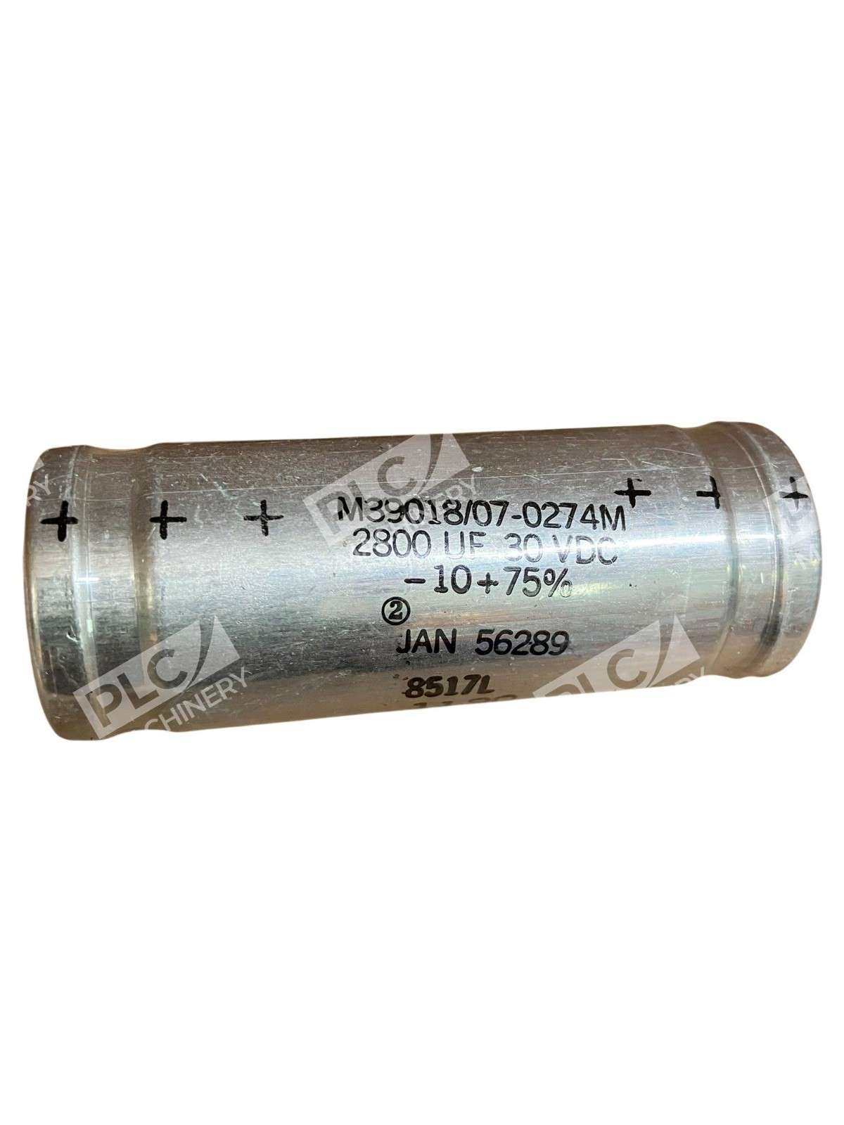 M39018/07-0274M Electrolytic Capacitor 2800uF 30V Axial MIL-Spec 8517L - Image 3