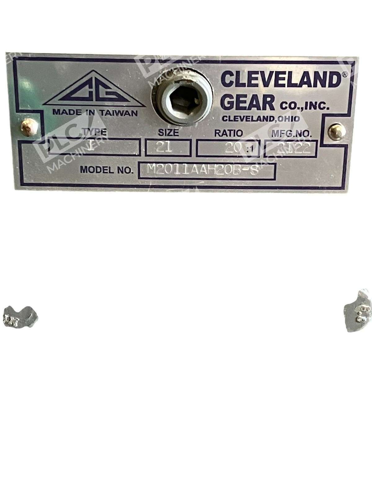 Cleveland Gear M2011AAH20B-S Speed Reducer Gearbox Type I Size 21 R20:1 30 lbs - Image 7