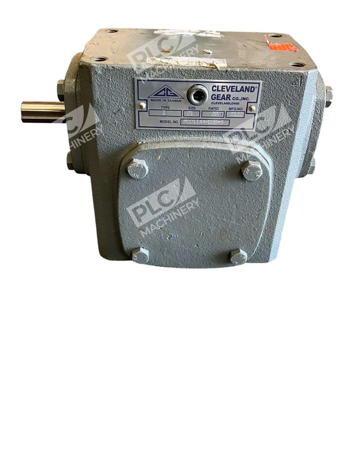 Cleveland Gear M2011AAH20B-S Speed Reducer Gearbox Type I Size 21 R20:1 30 lbs - Image 8