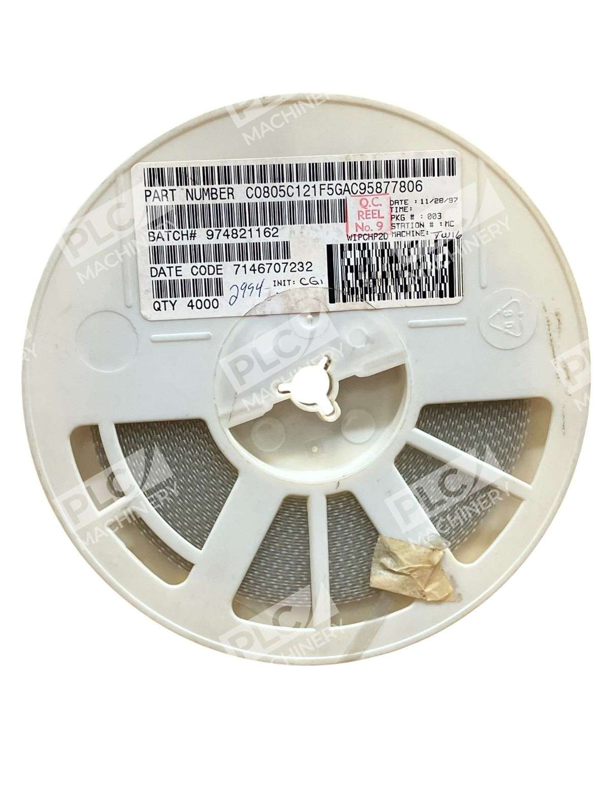 KEMET C0805C121F5GAC95877806 SMD Ceramic Capacitor 120pF 50V - Image 4