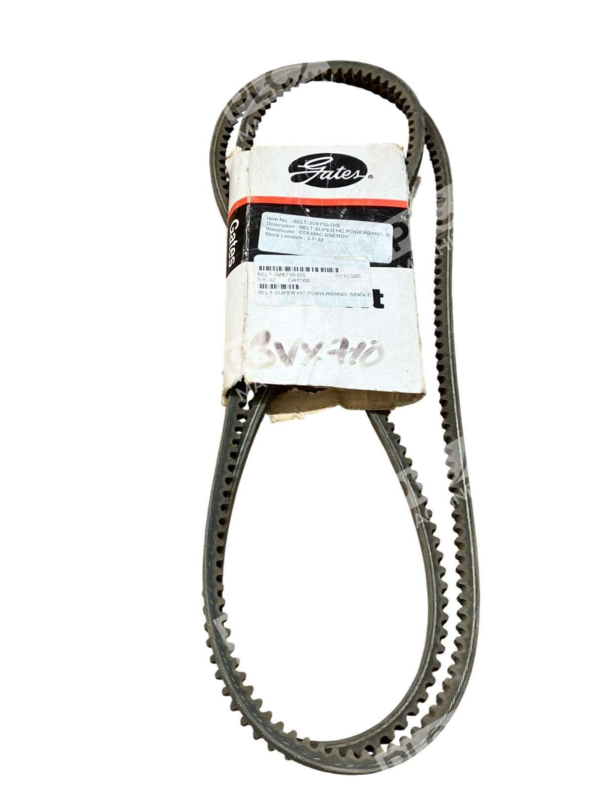 Gates 3VX710 - Gates 3VX710 Super HC Powerband Single Molded Notch Drive V-