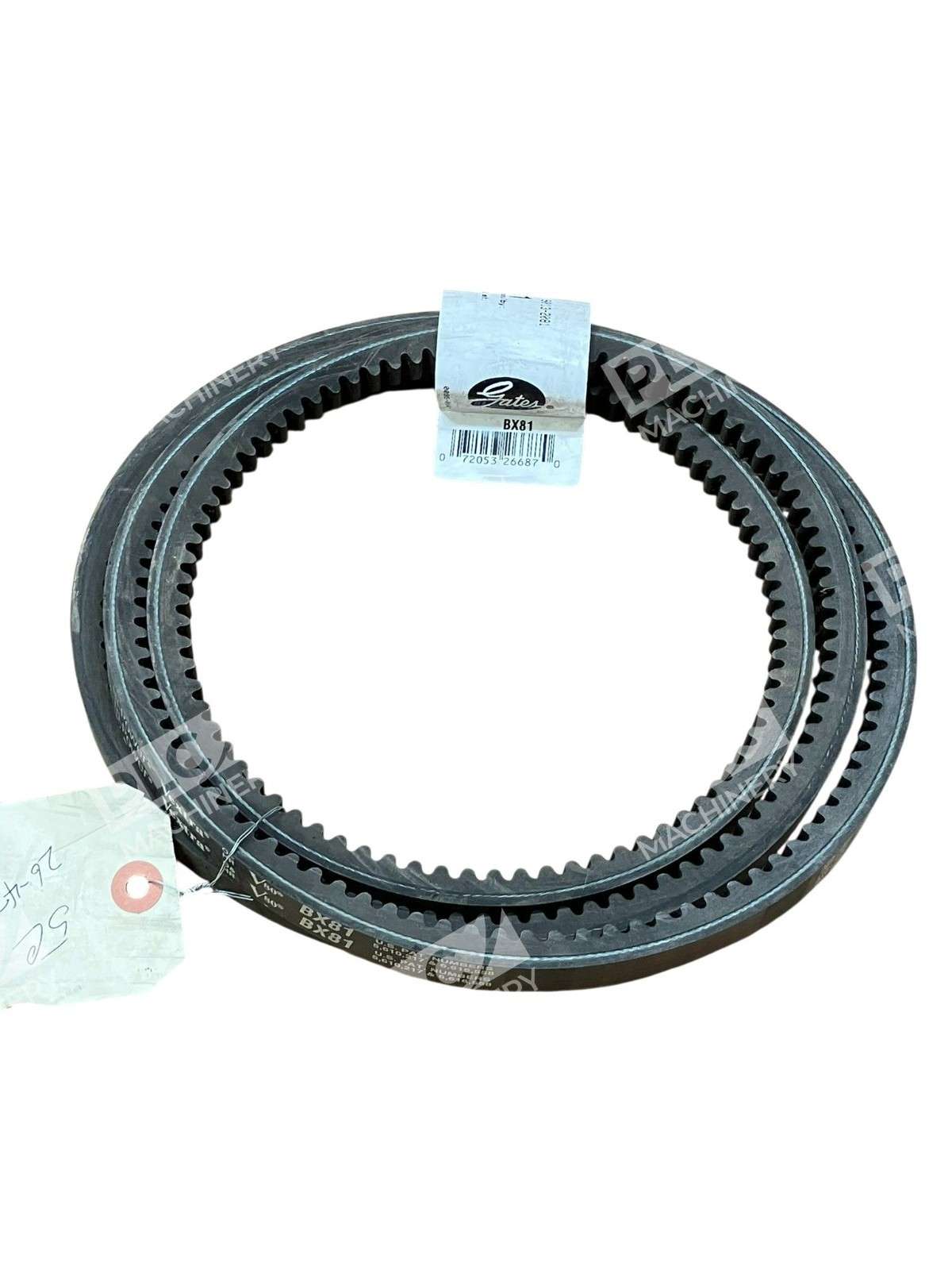 Gates BX81 Tri-Power V-Belt 84" Outside Length Heavy-Duty Power Transmission - Image 3