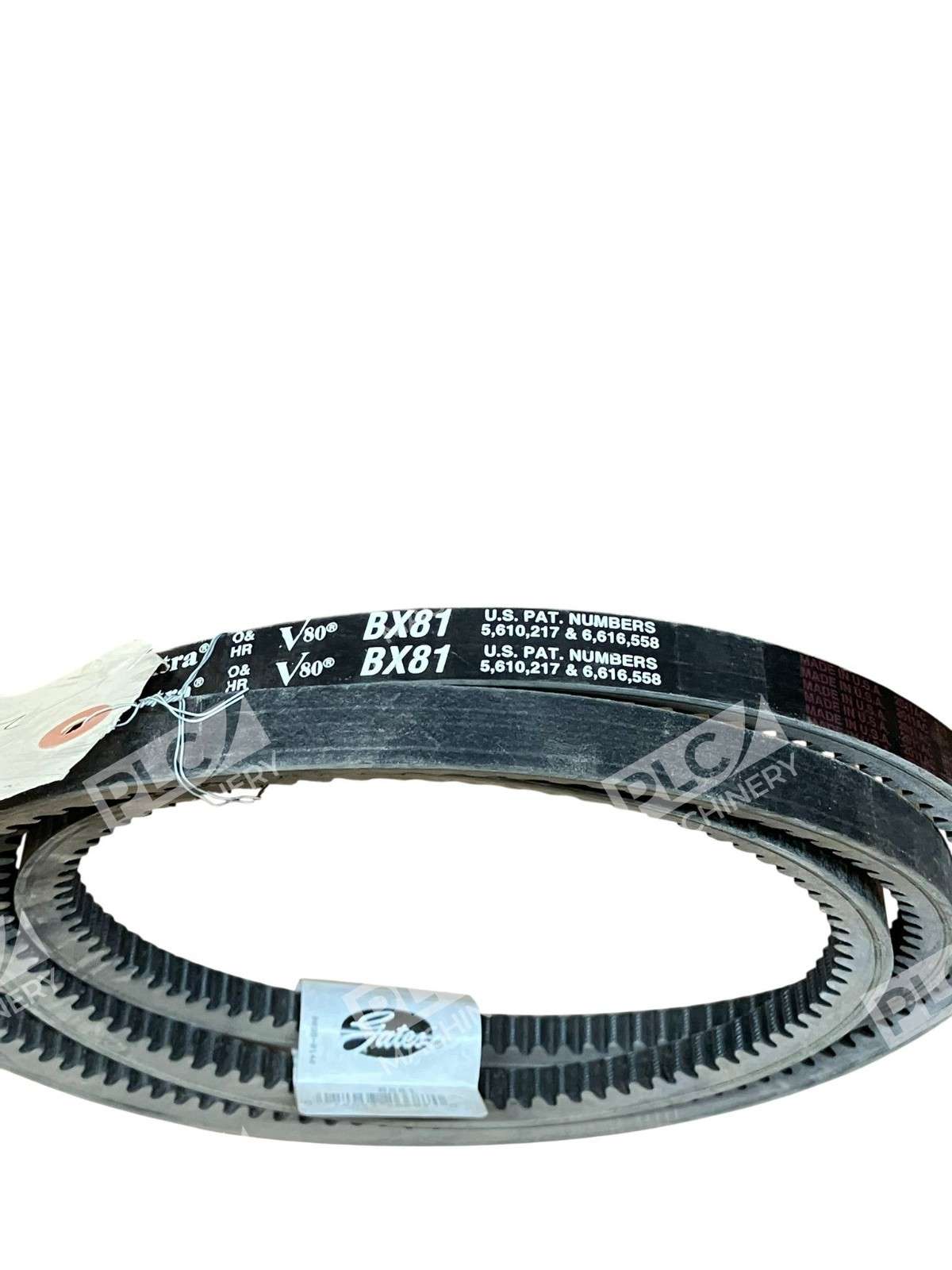 Gates BX81 Tri-Power V-Belt 84" Outside Length Heavy-Duty Power Transmission - Image 6