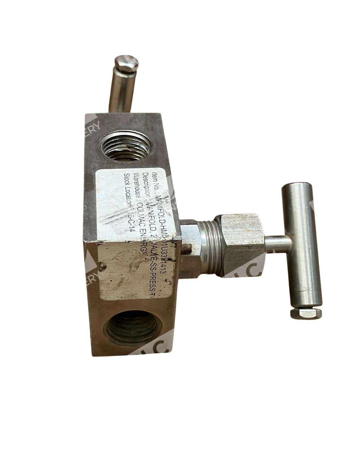 Hex Valve HM591U3331412 Stainless Steel Instrument Manifold - Image 4