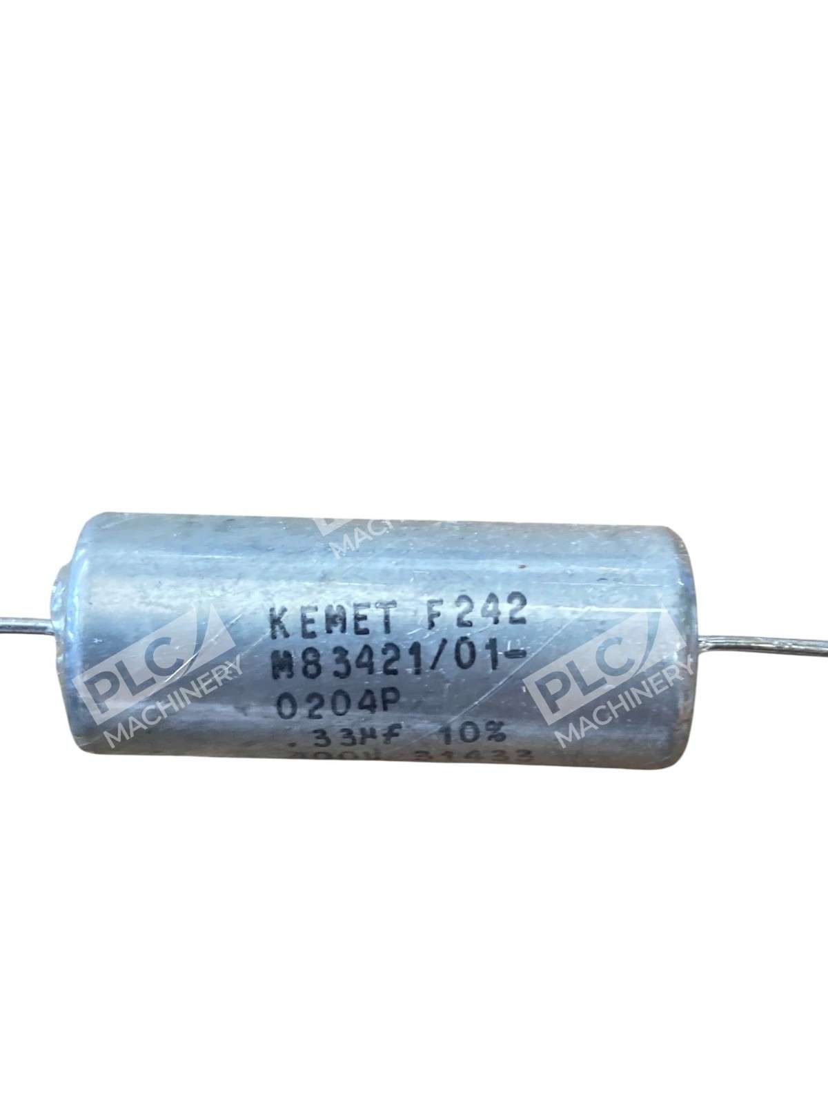 Kemet M83421/01-0204P Military-Grade Film Capacitor F242 series 0.33µF 10% 400V - Image 3