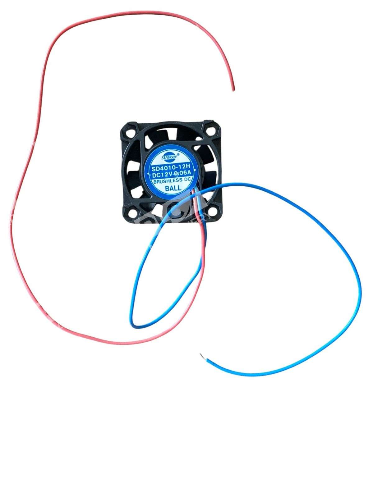 Sinwan SD4010-12H Brushless DC Axial Fan with Ball Bearings 12V DC - Image 2