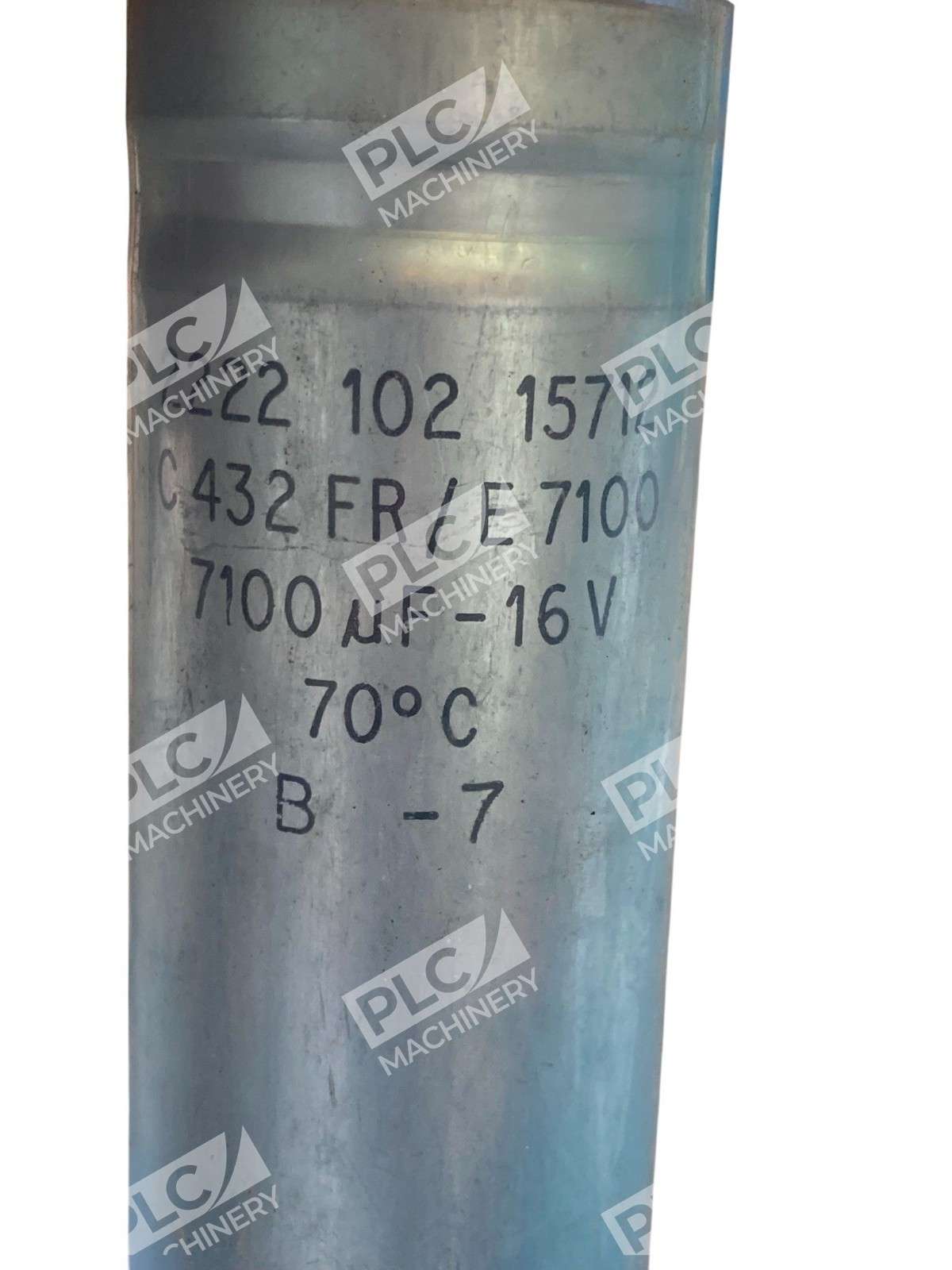 C 432 FR / E 7100 Aluminum Electrolytic Capacitor 7100uF 16V B-7 - Image 7
