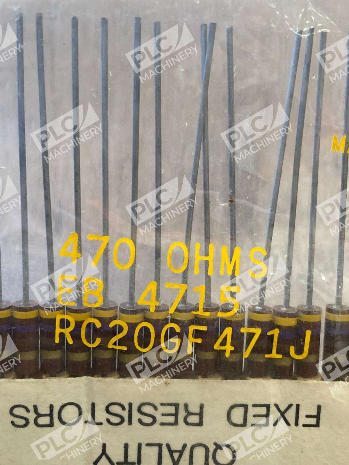 Allen-Bradley RC20GF471J Carbon Composition Resistors 470 Ohms 0.5W 5% - Image 4