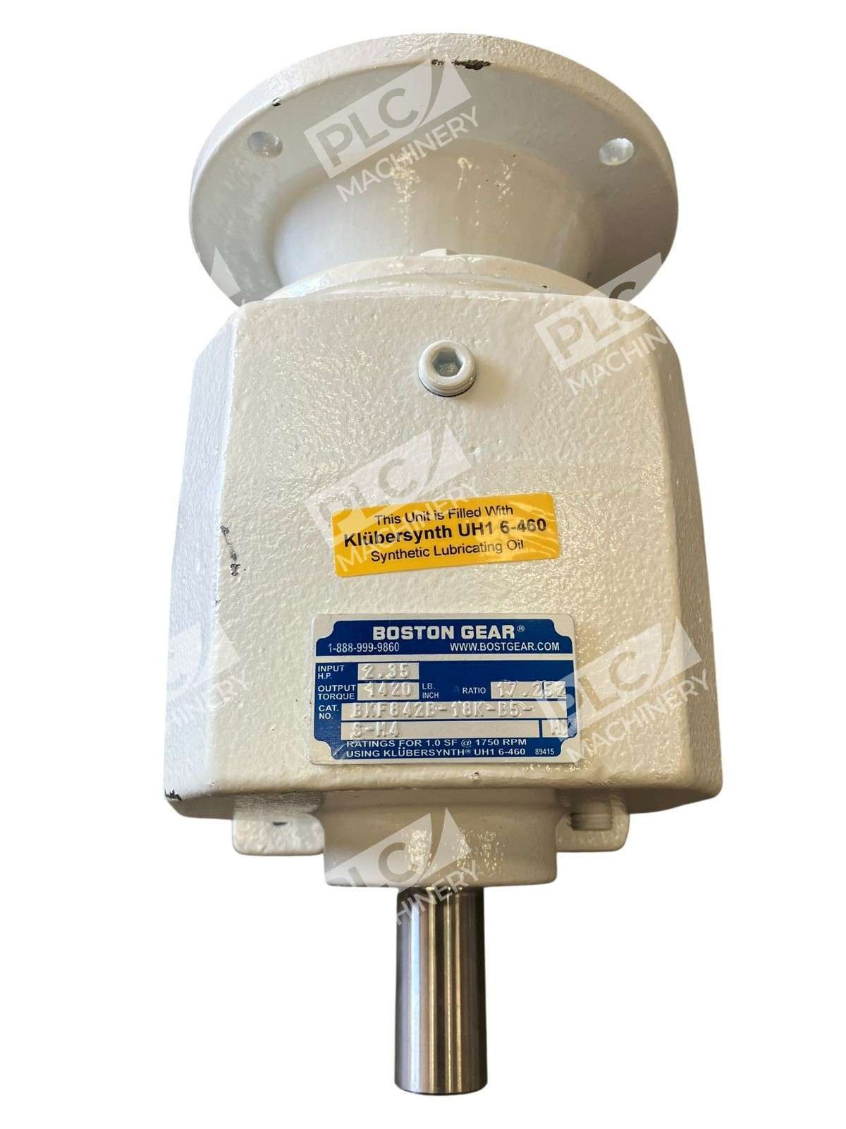 BOSTON GEAR BKF842B-18K-B5-S-M4 - Boston Gear BKF842B-18K-B5-S-M4 In-line Helical Speed Reduce