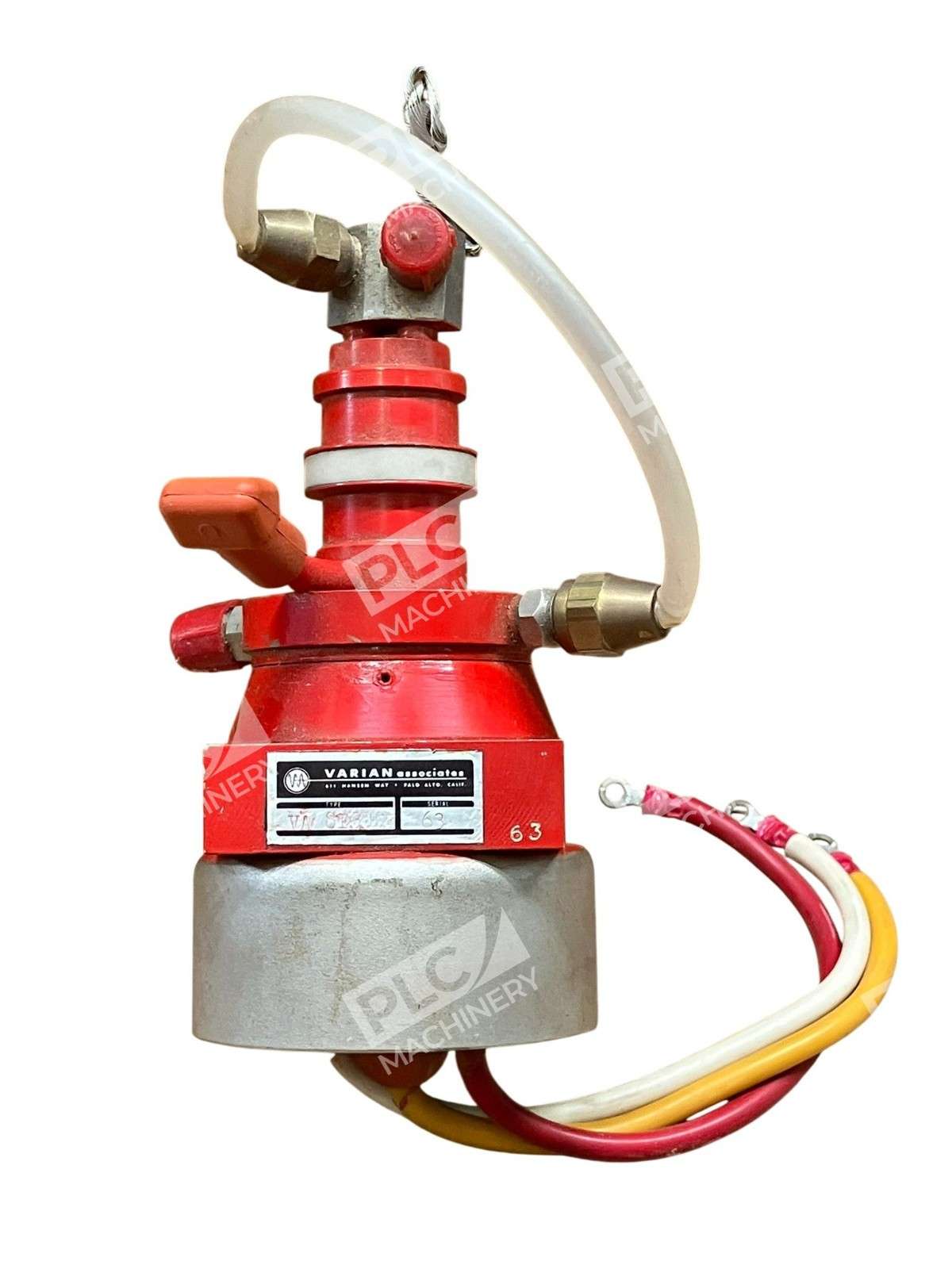Varian Associates VA-810TET Vacuum Valve Actuator Red Housing Ser. 63 - Image 3